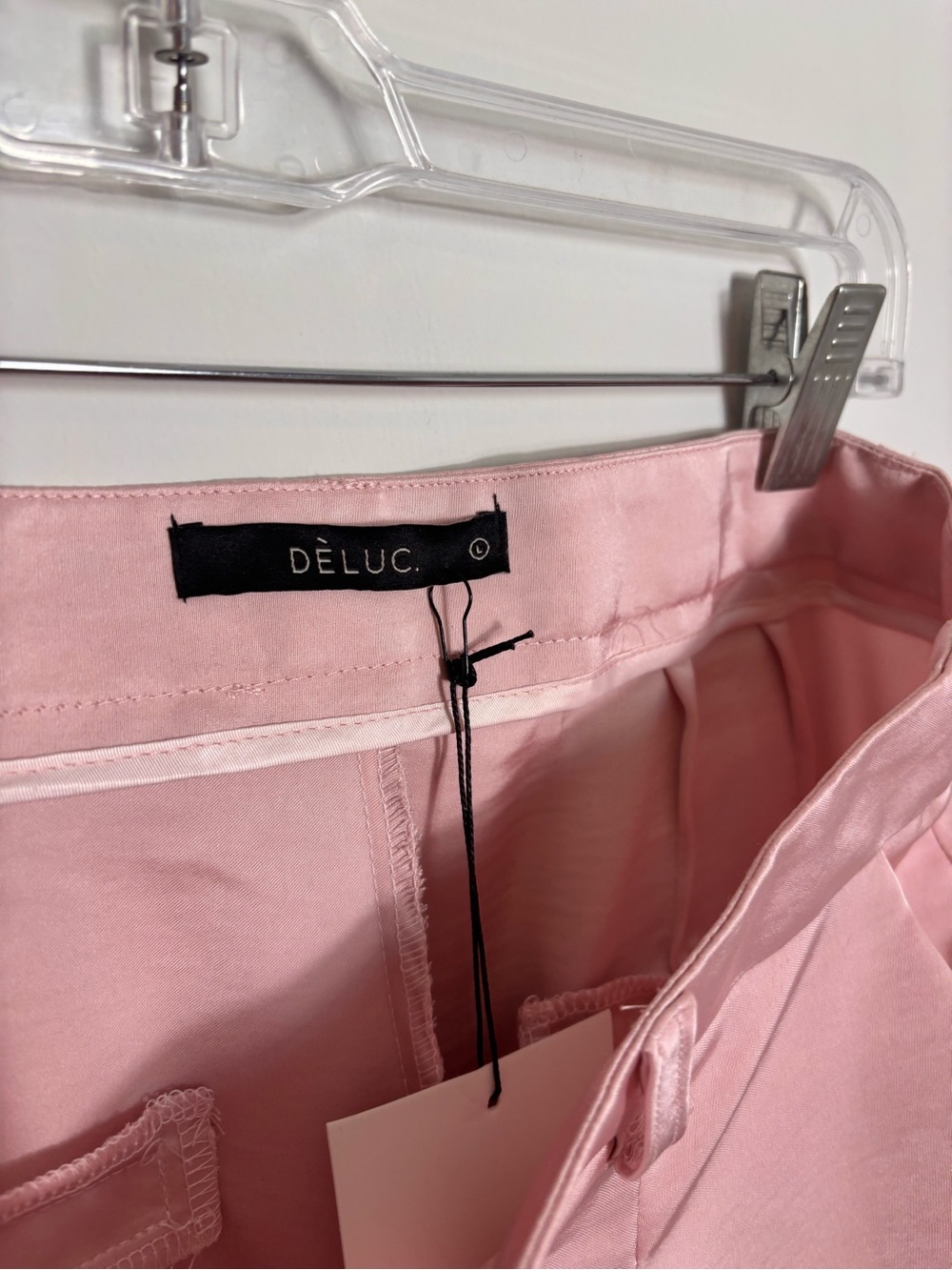 DÈLUC Pousos Satin Cargo Pants – Size Large – NWT - Picture 9 of 10